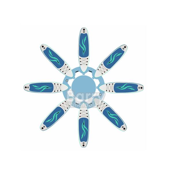 Buy Customized Inflatable SUP Platform Yoga Inflatable SUP Dock Station at wholesale prices