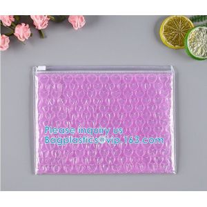 Rainbow Holographic Cosmetic Laser Slider Ziplockk Esd Bubble Bag Bubble