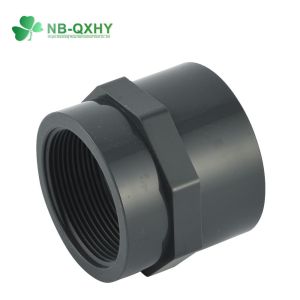 Flexible 20mm to 110mm DIN PVC Pipe Fitting Pn16 Pipe and Fitting Female Male