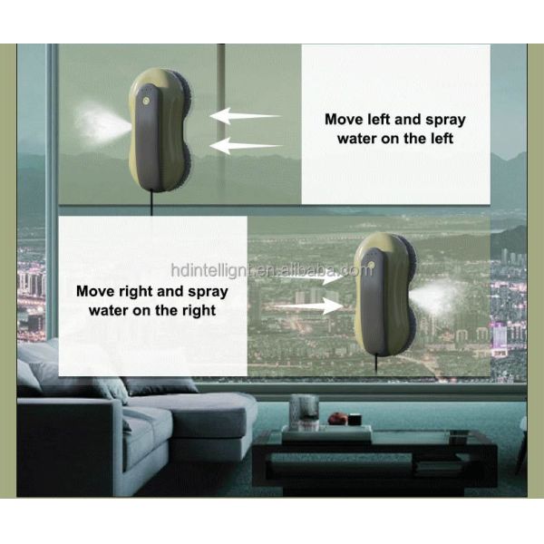 Huidi RN2-02 Smart Automatic Cordless Robot Vacuum Cleaner Household Window Cleaning 72W Power W