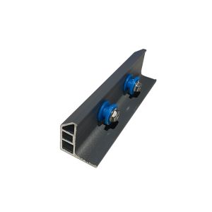 Customizable Heavy Duty Aluminum Track Channel with Robust Frames