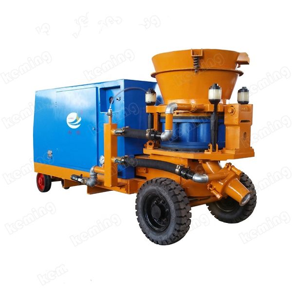 Buy Yellow Dry Mix Shotcrete Machine for Construction Mining at wholesale prices