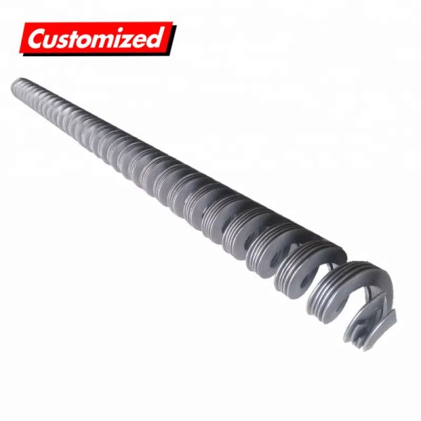Buy Screw Conveyor Continuous Chaftless Helical Replacement Blade at wholesale prices