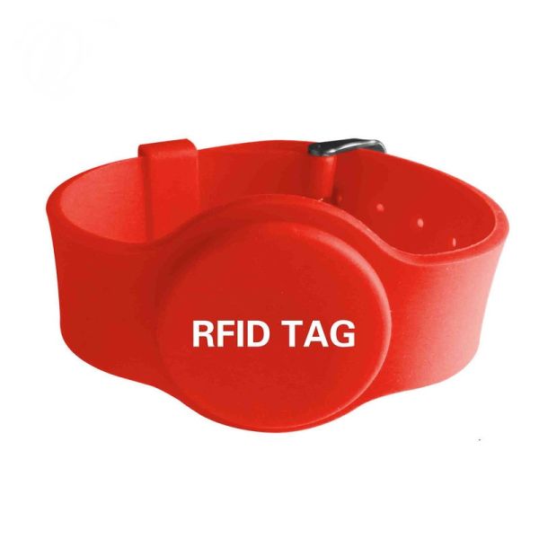 RFID NFC Silicone Wristband Bracelet With Cashless Payments For Festival