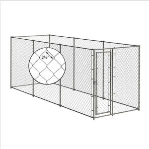 Windproof 71kg 4.5x1.5x2.2m Outdoor Dog Runs