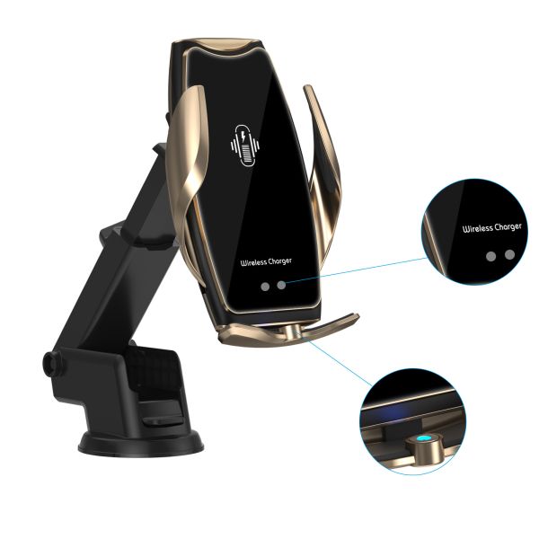 Fast Charging Multifunction Wireless Charger Magnetic Suction Electroplate