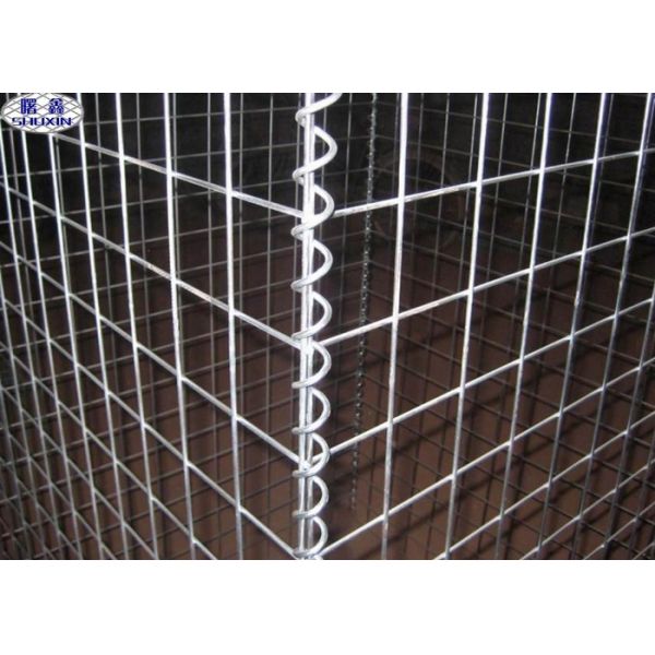 Buy Hot Dipped Welded Mesh Gabions , Retaining Wall Using Gabion Baskets at wholesale prices