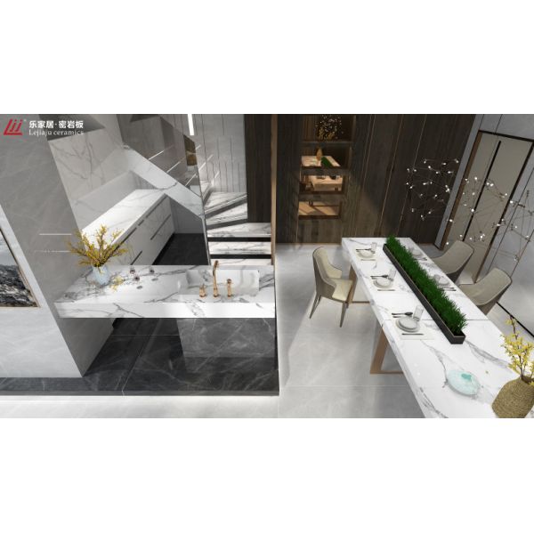 Full Body Shopping Mall 750x1500 Marble Porcelain Tiles