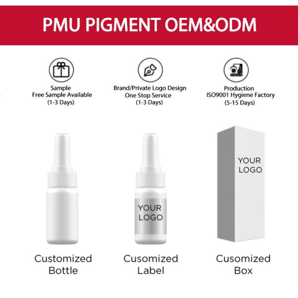 Buy Non Toxic Organic Permanent Makeup Pigments Waterproof at wholesale prices