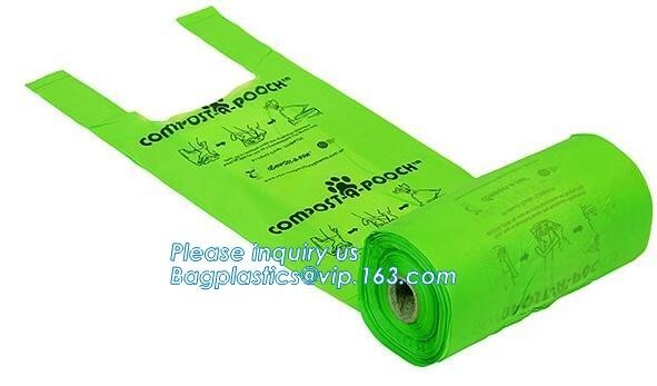 Buy Shopping Biodegradable Compost Bags Food Packaging Supermarkt Disposable at wholesale prices