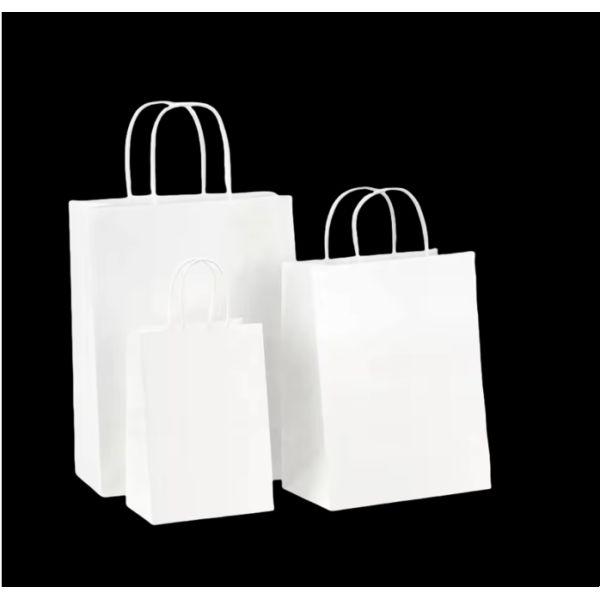 Machines Making Kraft Paper Bag Wholesale Kraft Food Packing Bag With Handle