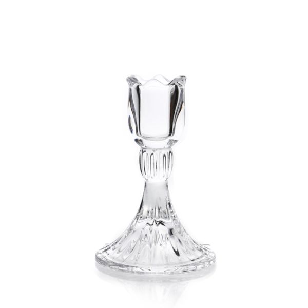 Lead Free Crystal Glass Candle Holder for Home Decoration