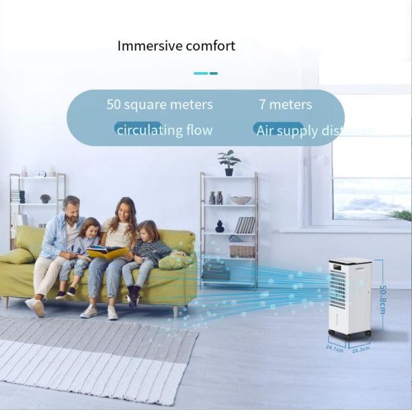 Silk screen printing household spray refrigeration fan air conditioner water-cooled fan