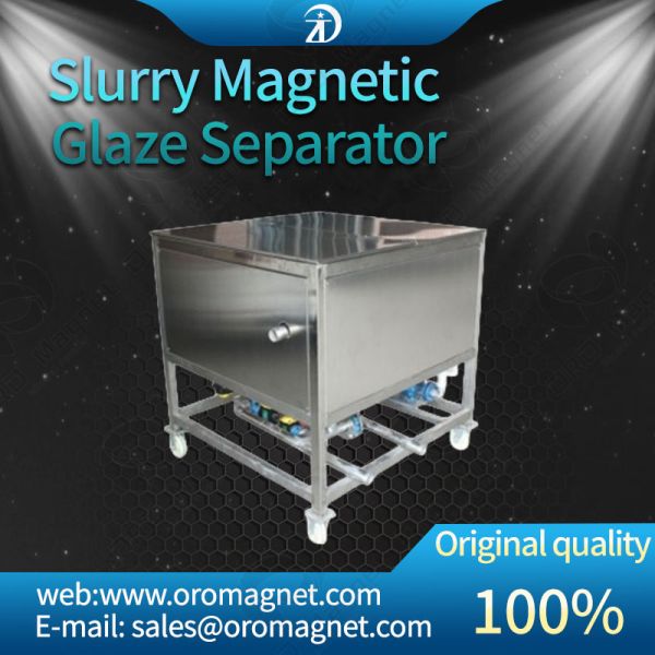 Energy saving Stainless Steel Permanent Magnetic Separator With Double Cavity 