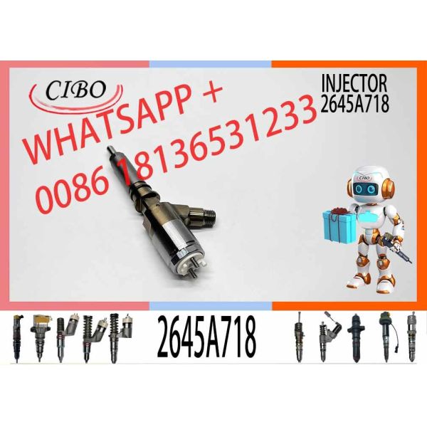 Common Rail Diesel Fuel Injector 292-3780 2645A718 For C4.4 C6.6 Excavator CP-56 CP-56B CP-64