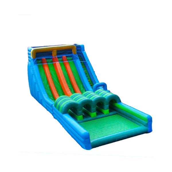 Buy Aldult  Outdoor Rental Inflatable Large Water Slides With Bouncy at wholesale prices