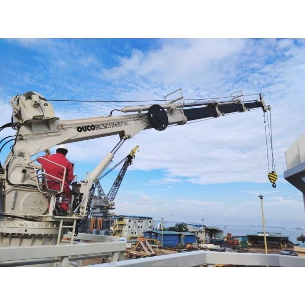 2.5T14M Offshore Drilling Rig Crane