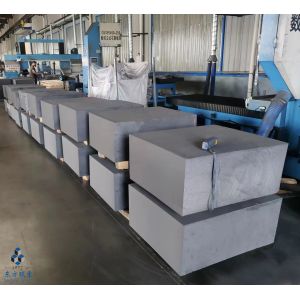 Large Crucibles Graphite Block Flexural Strength 50Mpa Mold Graphite