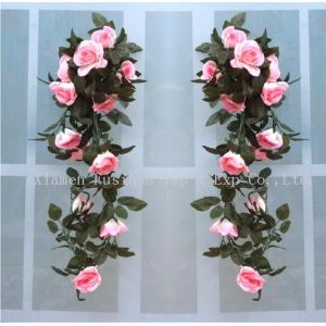 Quality Silk Flower Ivey Garland for sale