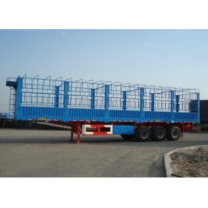 35T Payload 3 Axles 13m Stake Truck Semi Trailer