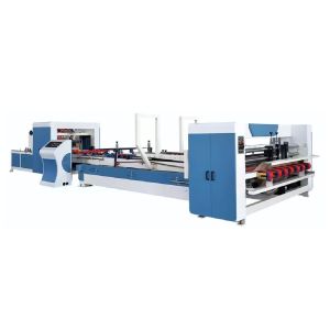380V High Configuration Automatic Folding Gluing Machine for Corrugated Carton