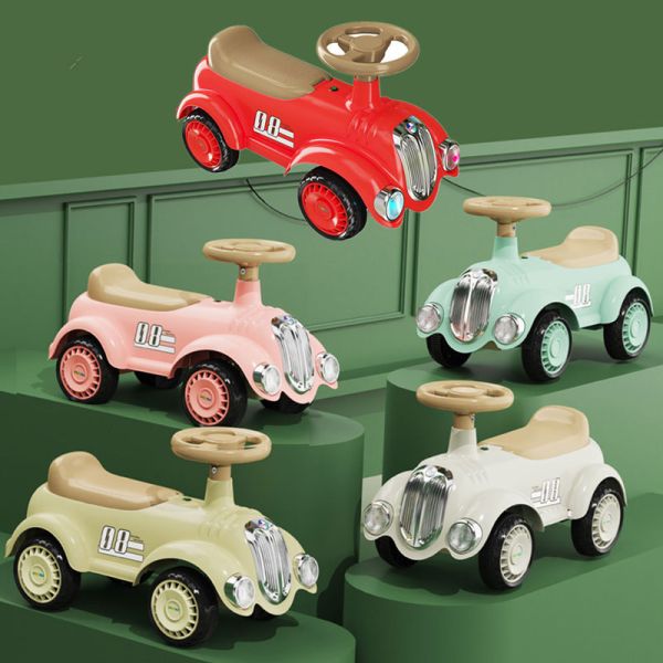 Basic Seat Type Car Style Kids Handcart for Boys Girls Customized Toddler Ride On Toy