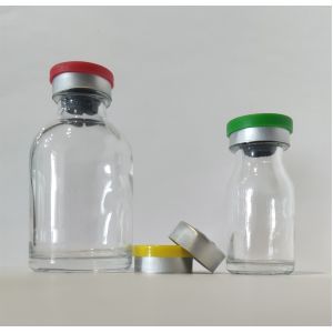 Industrial Medicine Amber Glass Jars With Rubber Stoppers And Corks