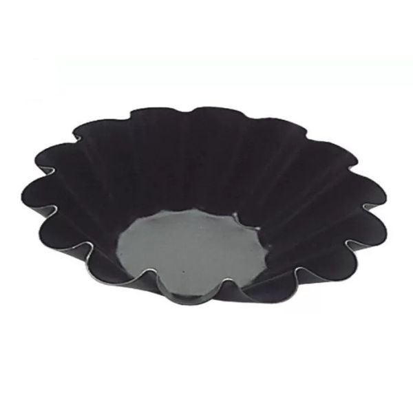 Foodservice NSF Telfon Nonstick Aluminium Cupcake Mould Mini Fluted Brioche Cake Pan Mold