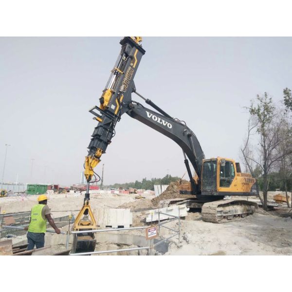 Underground Foundation Drilling Tools , KM Series Excavator Telescopic Boom