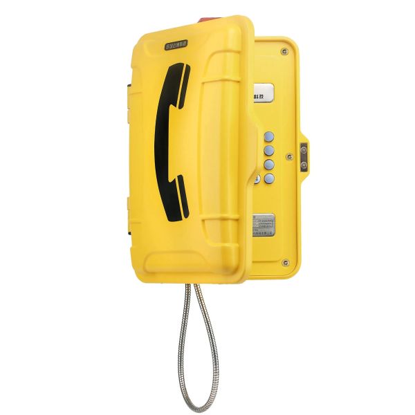 Heavy Duty Industrial Weatherproof Telephone with 3W Buzzer Strong Noise