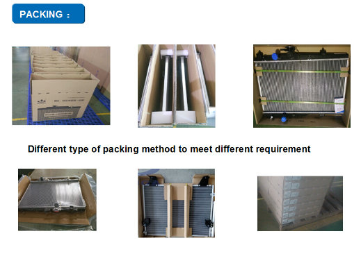 OEM 19010-P28-A03 Honda Car Radiator with Civic 92-00 Ek3 / Eg8 Mt