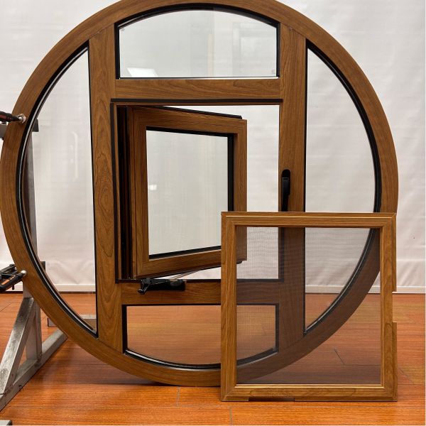 Thermal Break Aluminum Casement Windows with EPDM Sealing