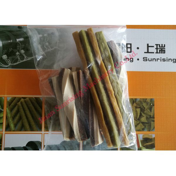 Dry Pet Food Dog Food Production Line Steady Performance Food Grade Customized