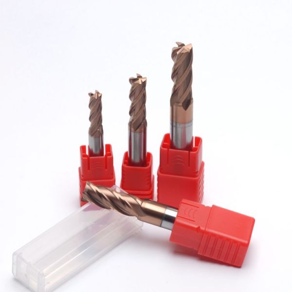 Solid Square 1 8 4 Flute End Mill Diameter 1-20mm Tungsten Carbide