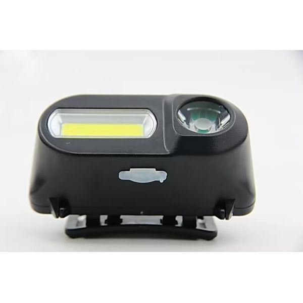 Outdoor Emergency Flashlight with Battery USB Charging Headlight