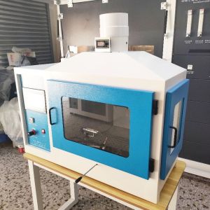 YUYANG Flammability Testing Equipment 45 Degree Automatic 0-99.9S