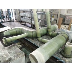 China Pressure 50PSI-150PSI FRP Pipe Green Glass Reinforced Pipe on sale