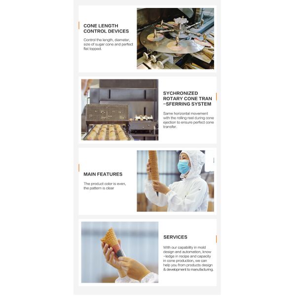 Waffle Cone Production Equipment,Multifunctional Automatic Stainless Steel Material,39 Baking Templates.