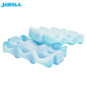 Chill Liquid Freezer Pack HDPE Ice Cooler Brick Customized For Beer Cooling
