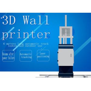 CMYK 1920X1080 15㎡/h 3D Wall Inkjet Printer TX800 Nozzles
