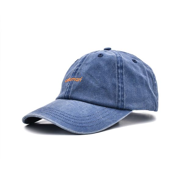 Buy Unisex Casual Sports Dad Hats Polyester Material Solid Pattern at wholesale prices