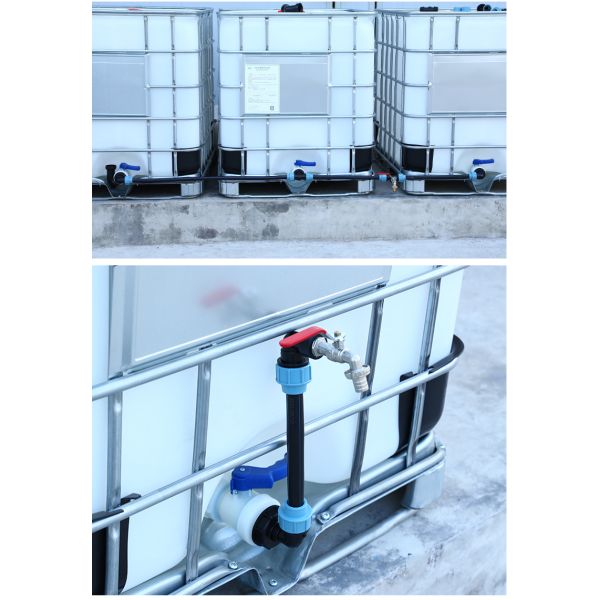 Garden Hose Faucet Flange Connection Used in IBC Tank Adapter for Plastic Connector