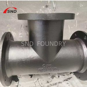 ISO2531 Standard Ductile Iron Flanged Tee DN2000 Flanged Tee Fitting