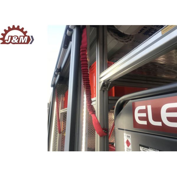 Buy Fire Truck Parts Aluminium Alloy Slide Up Shutter 2000*2000 at wholesale prices