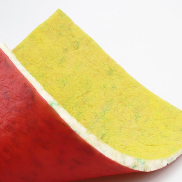 11mm Anti Skid Sponge Carpet Underlay For House Decoration Red And Yellow
