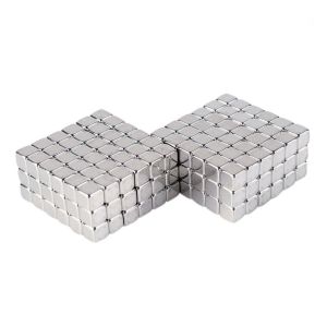 Kellin Neodymium Magnet Block 216pcs Magnetic Cubes 5x5x5mm with Tin Box
