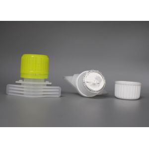 China 16mm Pour Spout Caps With Aluminum Seal Liner For Standing Jelly Bag on sale