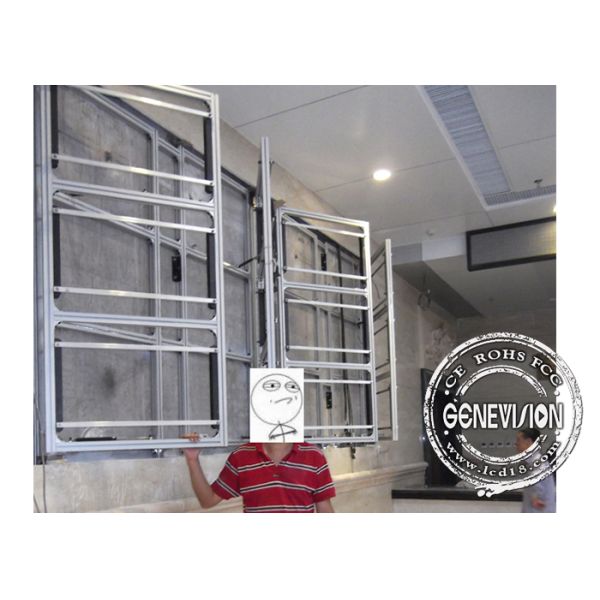 1.7mm Bezel Digital Signage Video Wall Front Maintenance Bracket 55 Inch Samsung Original