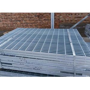 Walkway Platform Q195 Industrial Steel Grating 30x2mm Thickness Galvanized