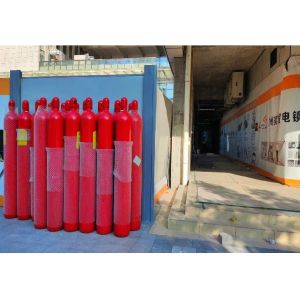 Multifunctional IG100 Inert Gas Fire Extinguishing System High Durability Red